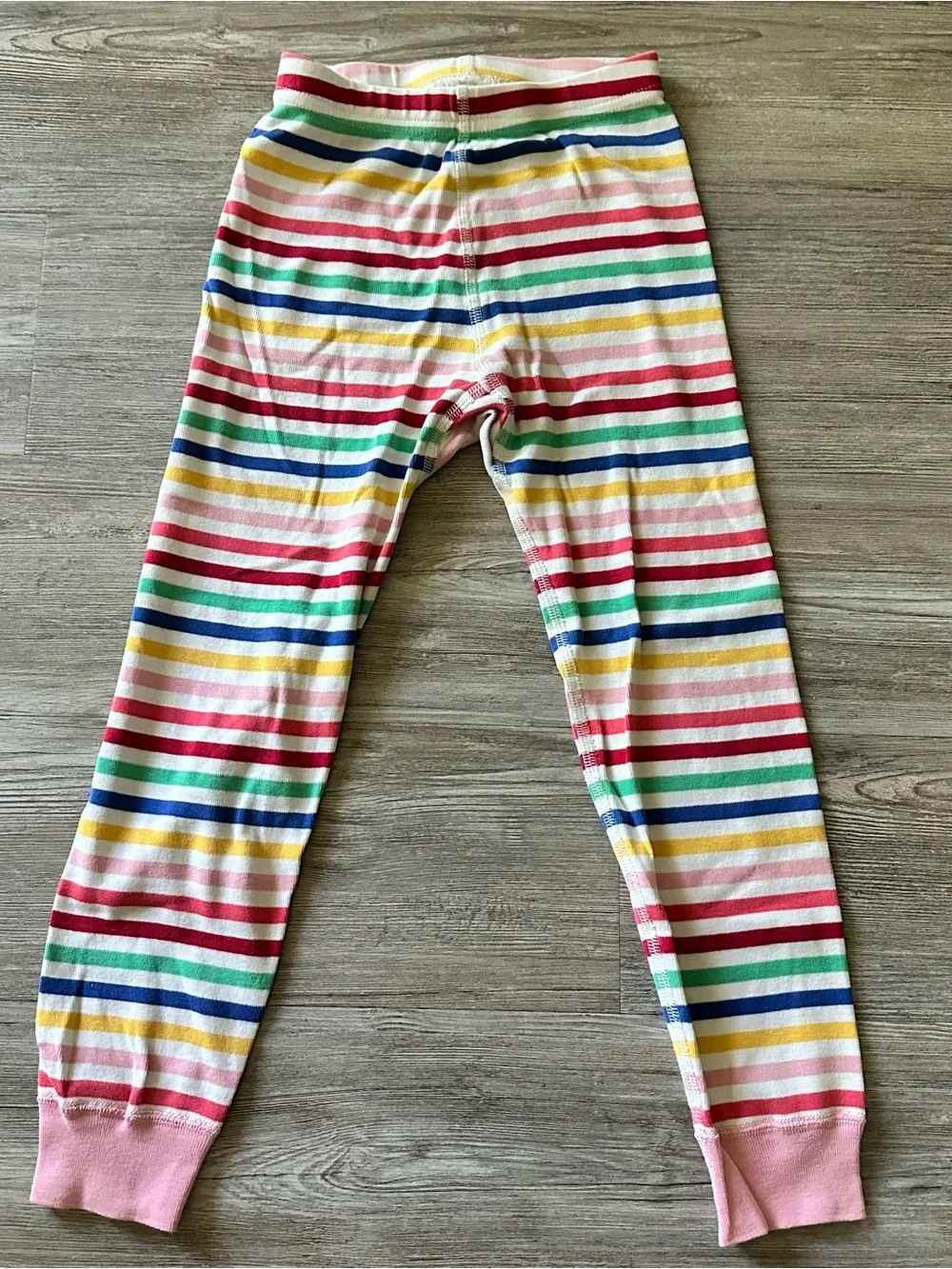 Hanna Andersson Kids Rainbow Stripe Pajama Set